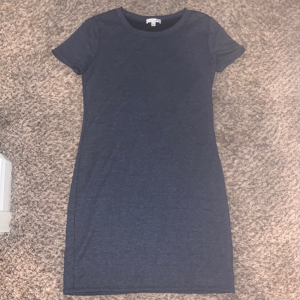 Ribbed T-Shirt Dress